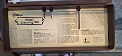 1978 OUTERS Pistol Cleaning Kit Vintage For .357 / .38 / 9mm W/engraved Case