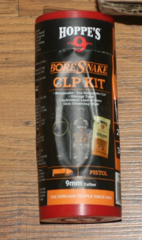 Hoppe’s 9 Bore Snake CLP Kit – 9mm Caliber Pistol – Cleaning Kit – New