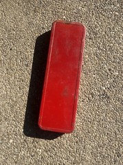 Vintage Metal Revelation 30 Caliber Rifle Cleaning Kit Solvent Bottle 1/2 Full