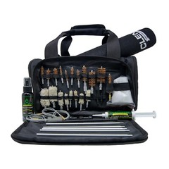 Clenzoil Universal 30pc Multi-Caliber Pistol/Rifle Gun Cleaning Kit, Tan #2410