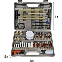 Gun Cleaning Kit Handgun Shotgun Pistol Universal Cleaning Kit with Brhes Jags