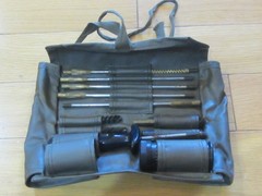 Swiss Army 7.5mm Rifle Cleaning Kit Roll- K31 K11 96/11–Rods Brushes Oiler!