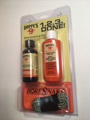 Hoppes 1-2-3 Done .30 Caliber Rifle Cleaning Kit 110030 New