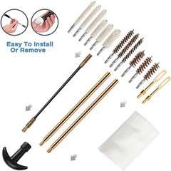 68PCS Pistol Cleaning Kit 22, 357, 38, 9mm, 40, 45 Caliber Pistol Cleaning Kits