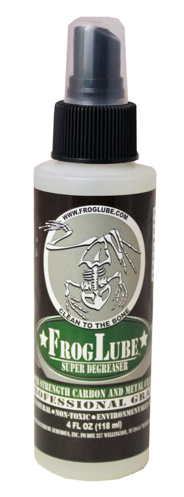 FrogLube Super Degreaser Removes Oil Grease Dirt 4 oz Squeeze Bottle 15216