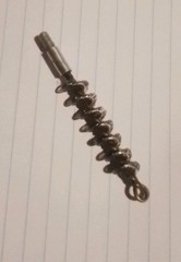 Hoppe’s 1256 Tornado Brush Stainless Steel Loops .38 Caliber Gun Cleaning Tool
