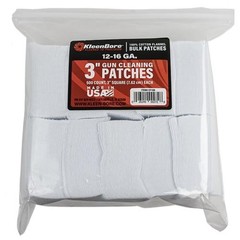 KleenBore 100% Cotton Patches, from 7/8″ to 4″ square, Bulk Packs, FREE SHIPPING