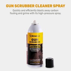 Brownells Gun Scrubber High-Pressure Firearm Cleaning Solvent 10 oz