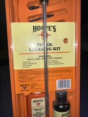 Hoppe’s Pistol Cleaning Kit with Aluminum Rod for .38, .357 and 9mm Caliber Guns