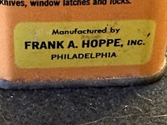 Vintage/Antique Hoppes Gun Grease, Gun Oil, and Nitro Solvent