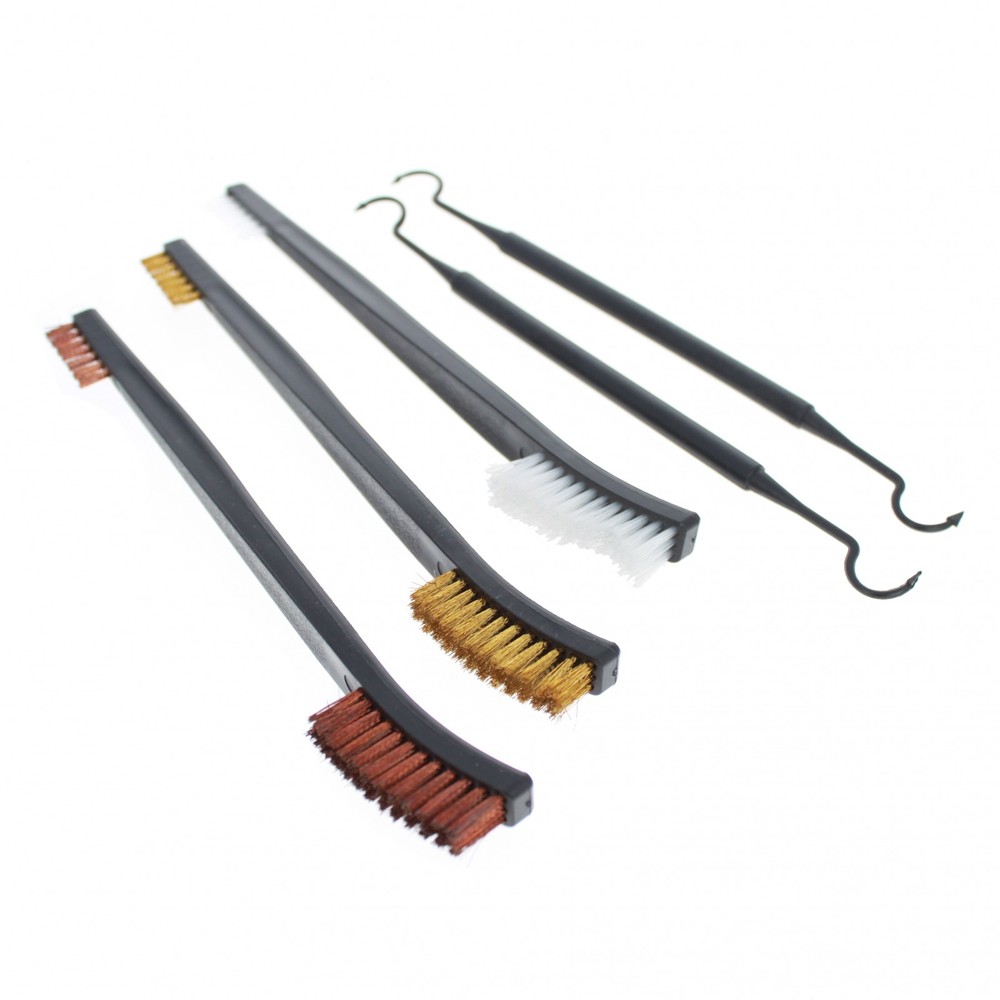 ASR Outdoor 5 Piece Gun Cleaning Brush And Pick Set