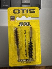 Otis 2 Pack Bronze & Nylon Cleaning Brush Set – .30 Caliber