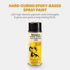 Aluma-Hyde II Epoxy Based Firearm Finish Spray Coating Protection Paint, Aerosol