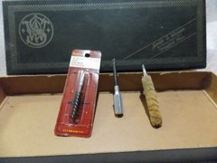 Smith wesson Md 14 6 inch box & screw driver mop bore brush vintage