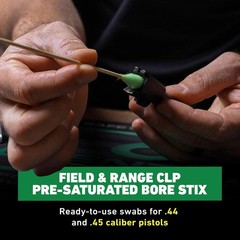 Field & Range Bore Stix | Pre-Saturated Gun Cleaning Cotton Swabs | Caliber S…