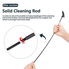 Raiseek Gun Cleaning Kit Elite Version for 5.56 Cleaning Kit .22 Rifle Gun Cl…