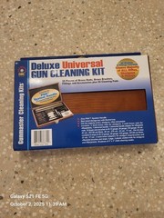 Gunmaster 35 Piece Deluxe Universal Gun Cleaning Kit Wooden Case, mfg UGC76W