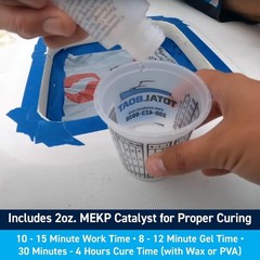 Marine Gelcoat for Boat Building, Repair and Composite Coatings White, Quart …