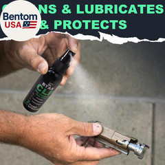 Gun Cleaner and Lubricant CLP Gun Oil Cleaning Kit Universal Spray Solvent 2Oz &