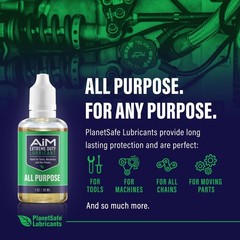 Lubricant 1oz Non-Toxic Penetrating Oil Made in USA Multi-Purpose Garage