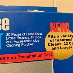 Gunmaster 30 Pc Universal Gun Cleaning Kit Aluminum Case UGC56C New .22 Cal & Up