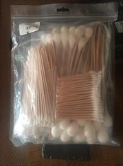 Grip 325 piece Industrial Cotton Swabs Assortment Small Parts Detail Cleaning
