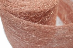 Copper Wool (FINE Grade) – 1lb Roll – by Rogue River Tools. Made in USA! Pure