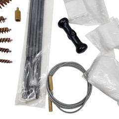 Gun Cleaning Kit Universal Tactical Nylon Pouch Brushes Cleaning Rods Tools