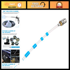 High-Speed Car Cleaning Gun Replacement Tube, Air Blow Out Tool, Classic Car Car