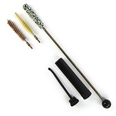 Pistol/Handgun .22cal 38/.357cal 9mm cal .44/.45cal Cleaning Kit Brush Hunting