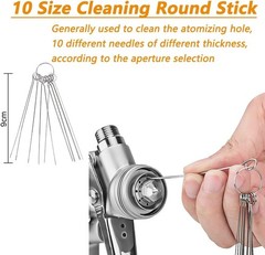 Multi-Purpose 31-Piece Spray Tool Cleaner with Stainless Steel Accessories