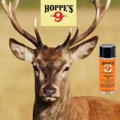 Hoppes No. 9 Lubricating Oil Guns Rifle Shotgun Can Spray Firearms Lube Cleaner