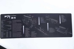 36x16x1/4 inch AR-15 gun cleaning mat, large&thick gun mat