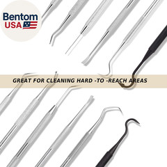 Gun Cleaning Brushes Picks Kit Set Brass Copper Steel Nylon Stainless Steel Ploy