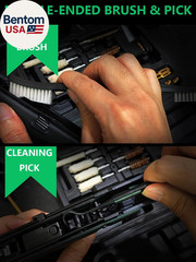 Universal Gun Cleaning Kit Pistol 9Mm .38 .22 .40 .45 Caliber for Handgun Huntin