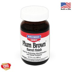 Birchwood Casey 14130 Plum Brown Barrel Finish, 5-Ounce