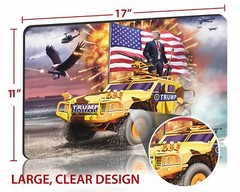 DONALD Trump Gun Cleaning Mat Waterproof Oil, Scratch & Fade Proof TEKMAT