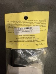 Dewey ABS1: Adjustable Bore Saver rod guide, Black/Silver, Fits .17-.222, .223