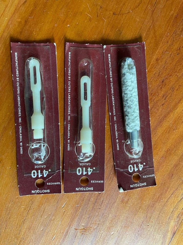 Outers .410 Wool Mop and Slotted Tips