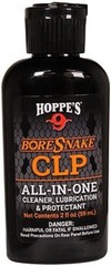 2 oz Hoppe’s Boresnake CLP with Pinpoint Applicator for Enhanced Firearm Care