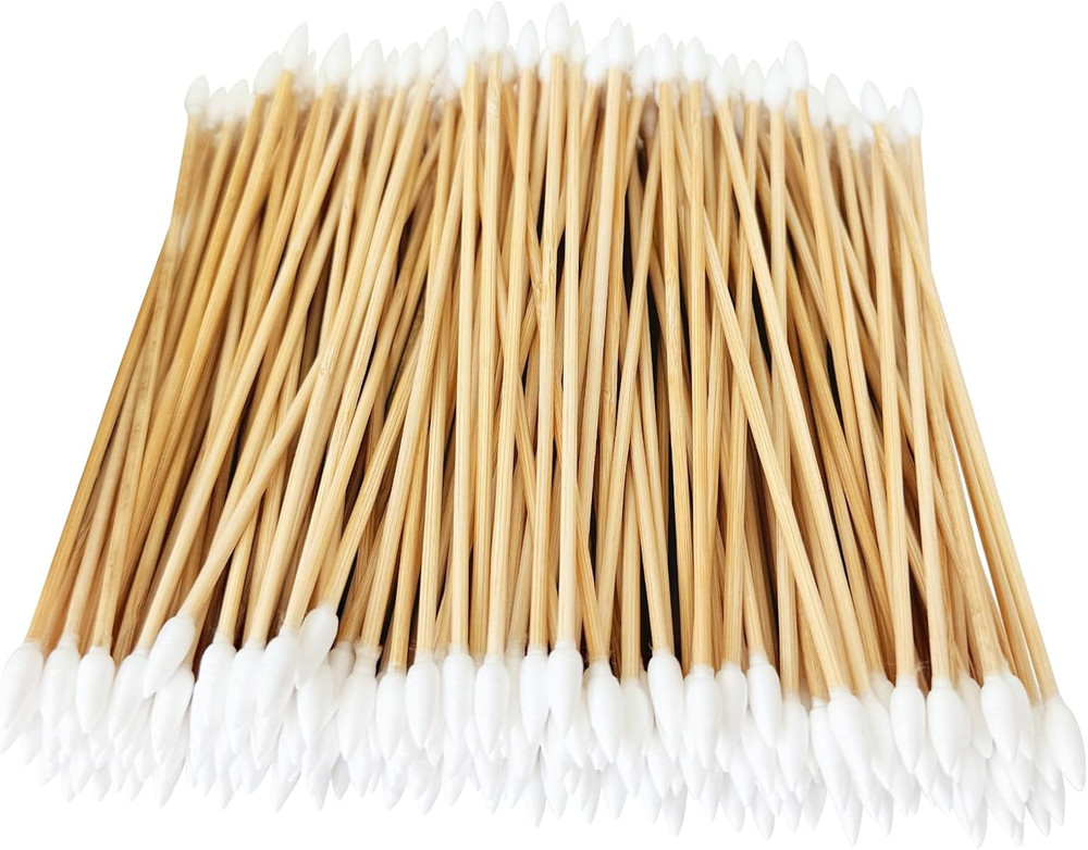 Gun Cleaning Swabs, Dual – Ends Tips, 6 Inch Gun Cleaning Supplies, Long Cotton