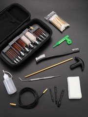 Universal 24pcs Cleaning Set for Shotgun with Portable Carrying Case Handgun …