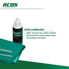 RCBS Case Lube Kit – Pad and Neck Brushes – Green One Size,