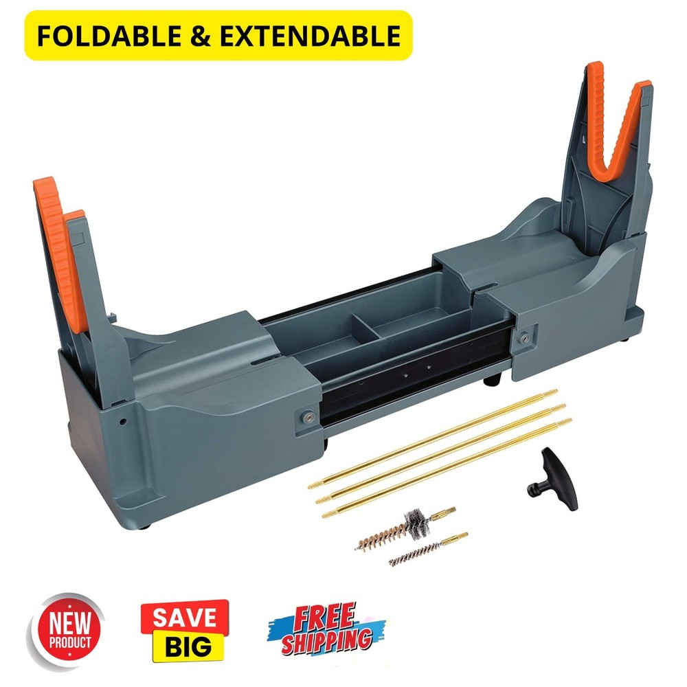 Compact Gun Cleaning Stand Rifle Shotgun Range Vise for Gun Cleaning Maintenance
