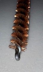 Bore Brush For .30 Cal Rifle #8-32 Thread Bronze Bristle Steel Core 30R