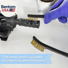 Gun Cleaning Brush, 10 Pcs All Purpose Gun Brushes, 7 Inch Double-Ended Jewelry