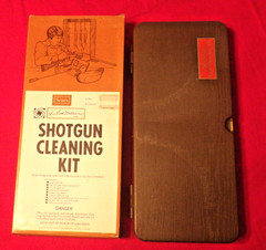 VINTAGE SEARS, TED WILLIAMS SHOTGUN CLEANING KIT, NEW UNUSED!! MFG 1977