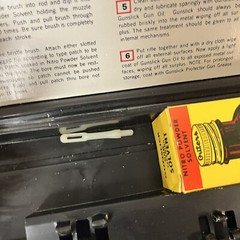 Vintage Outers 22 Caliber Rifle Gun Cleaning Kit No. 477 Gunslick Case w/ Box