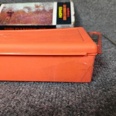 Hoppes No 9 Vintage Gun Cleaning Kit Orange Case Original Box READ