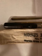 Vintage Marbles Jointed Rifle Rod Cleaning Kit No. 9728-.28 Caliber, And Up 36″